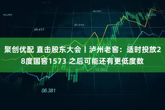 聚创优配 直击股东大会丨泸州老窖：适时投放28度国窖1573 之后可能还有更低度数