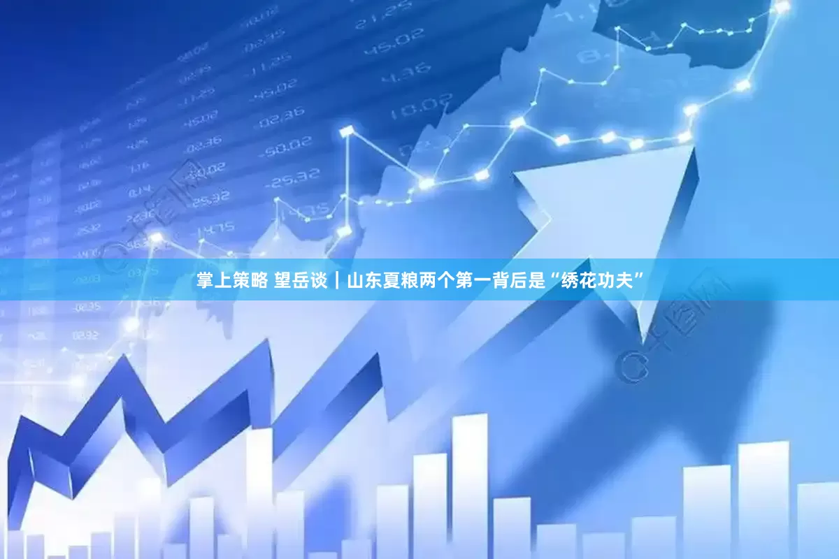 掌上策略 望岳谈｜山东夏粮两个第一背后是“绣花功夫”
