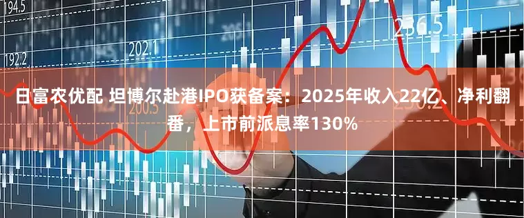日富农优配 坦博尔赴港IPO获备案：2025年收入22亿、净利翻番，上市前派息率130%